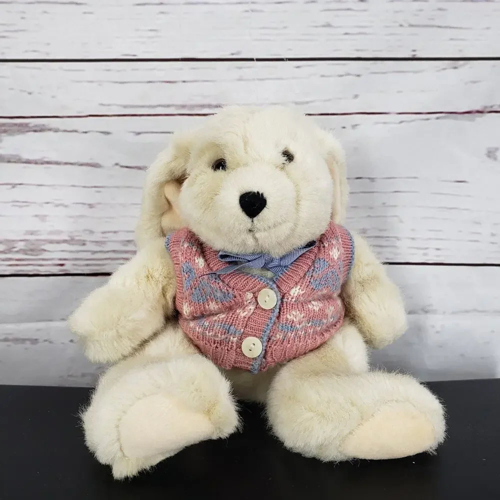 Bunny Rabbit Plush with Pink Sweeter